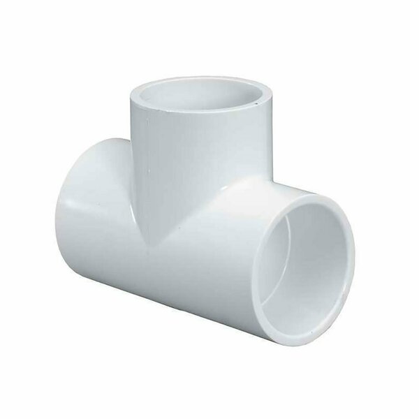 Thrifco Plumbing 3 Inch Slip x Slip x Slip PVC Tee SCH 40 8114670